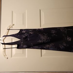 Misses black sheer overlay  fancy dress